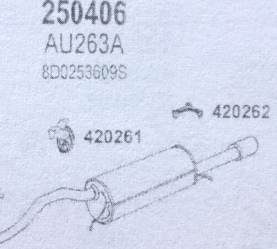 TOBA ESAPAMENT Finala Audi A4, 1.8I kat,94-99, 92kw,1781cm